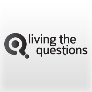 Living the Questions Podcast logo